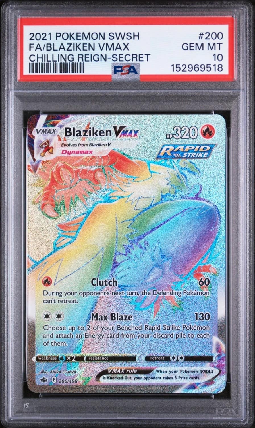 Blaziken Vmax