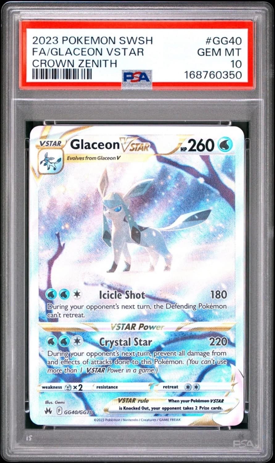 Glaceon Vstar