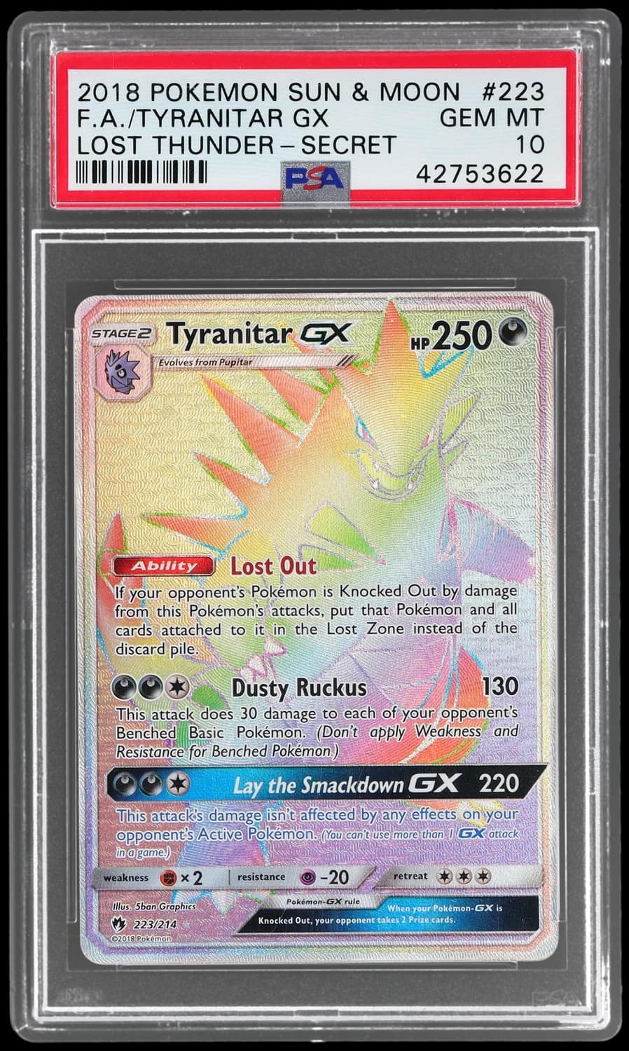 Tyranitar Gx