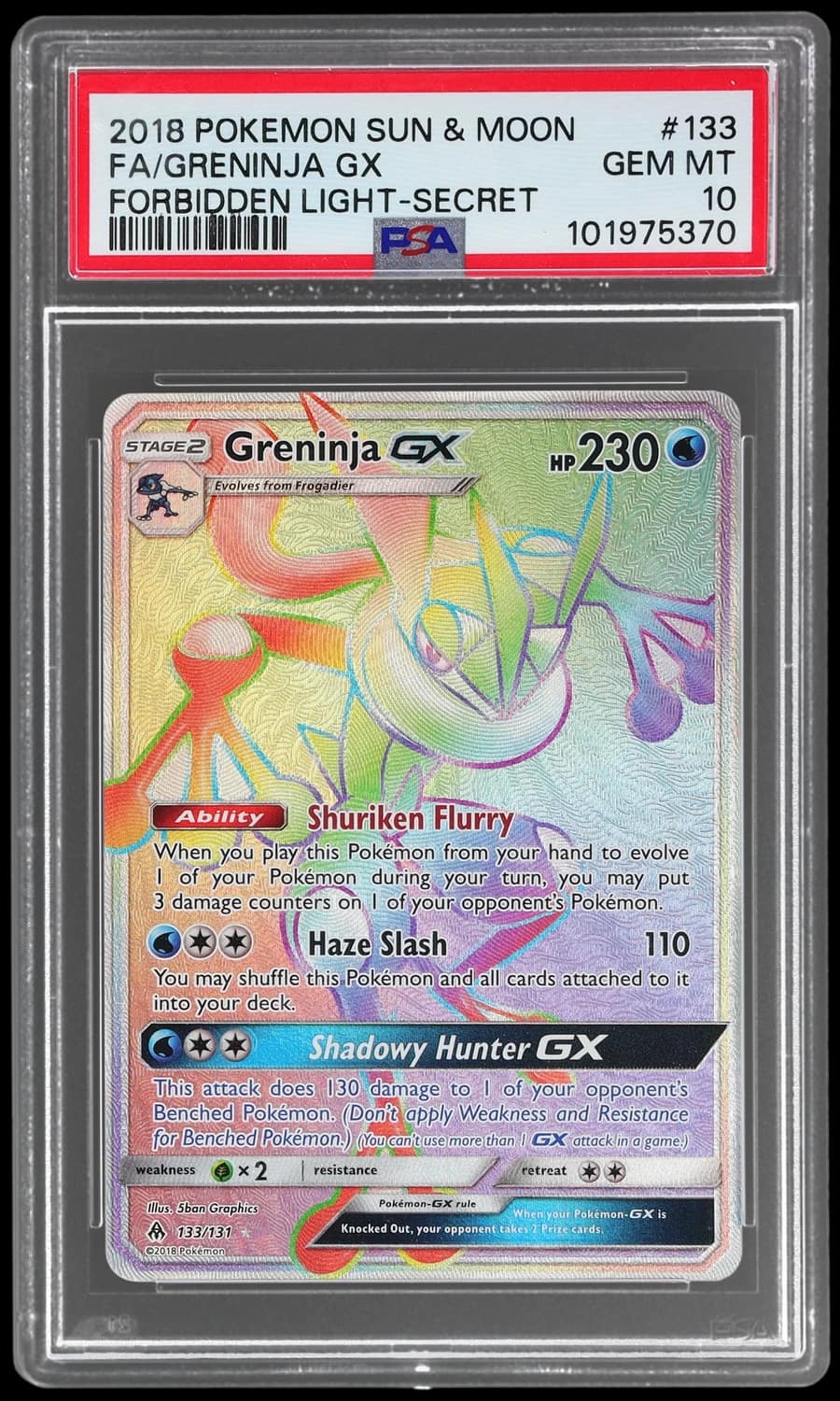 Greninja Gx