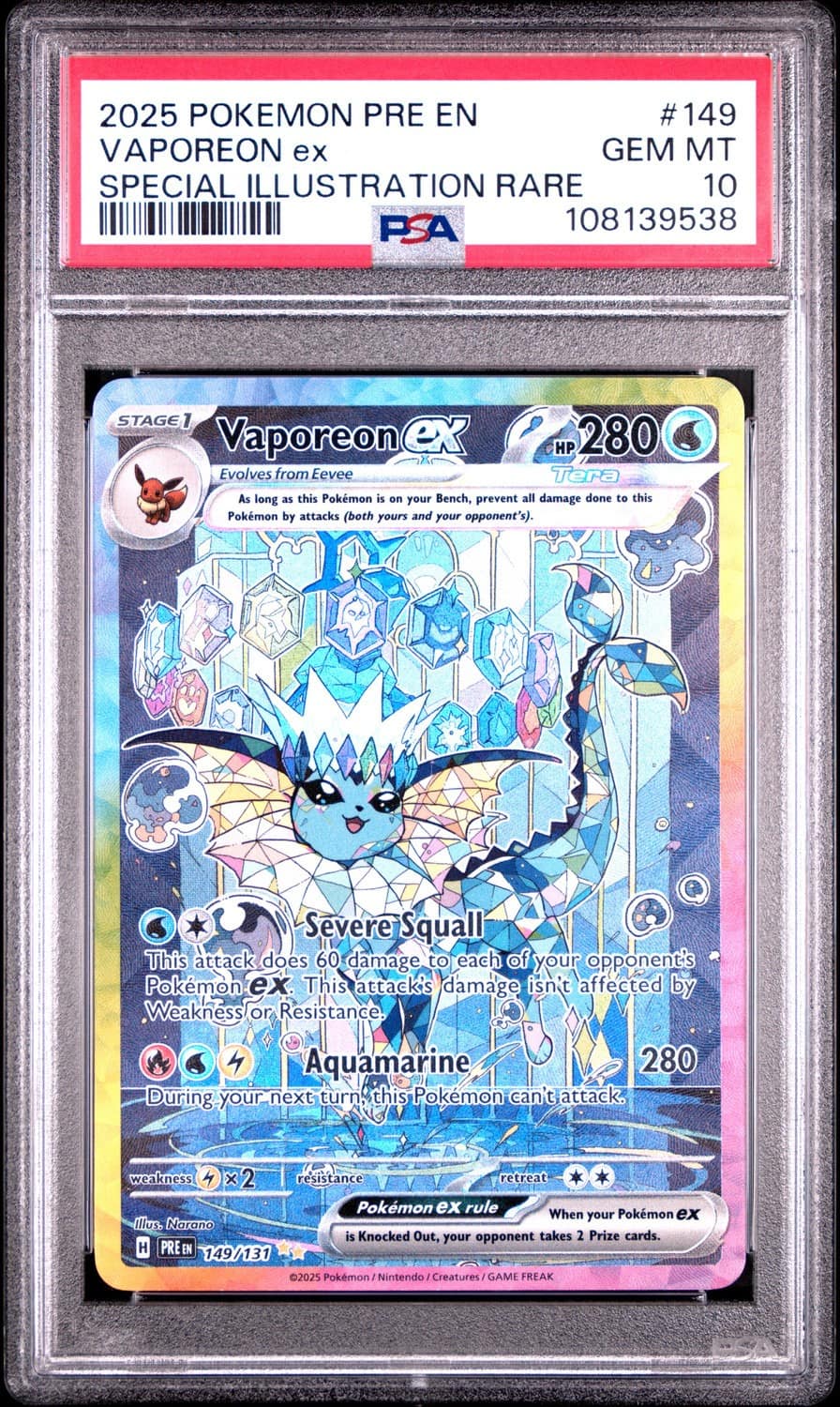 Vaporeon Ex