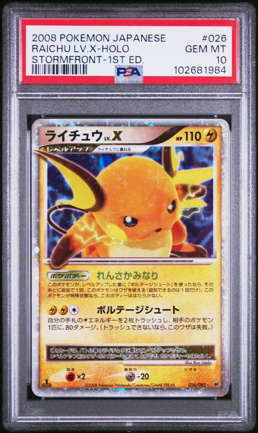 Raichu Lv.x