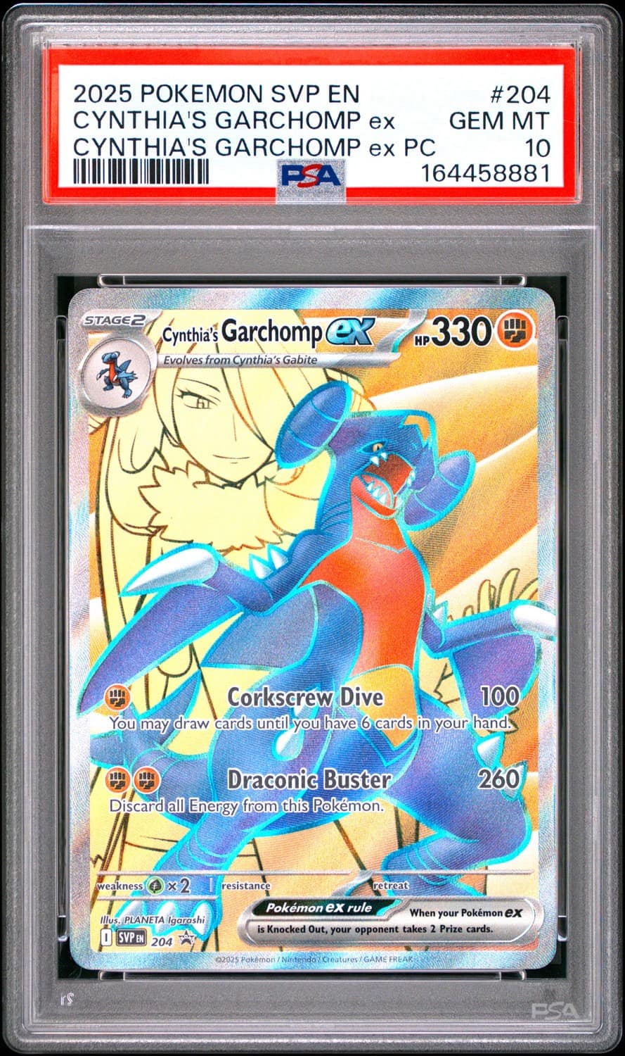 Cynthia'S Garchomp Ex