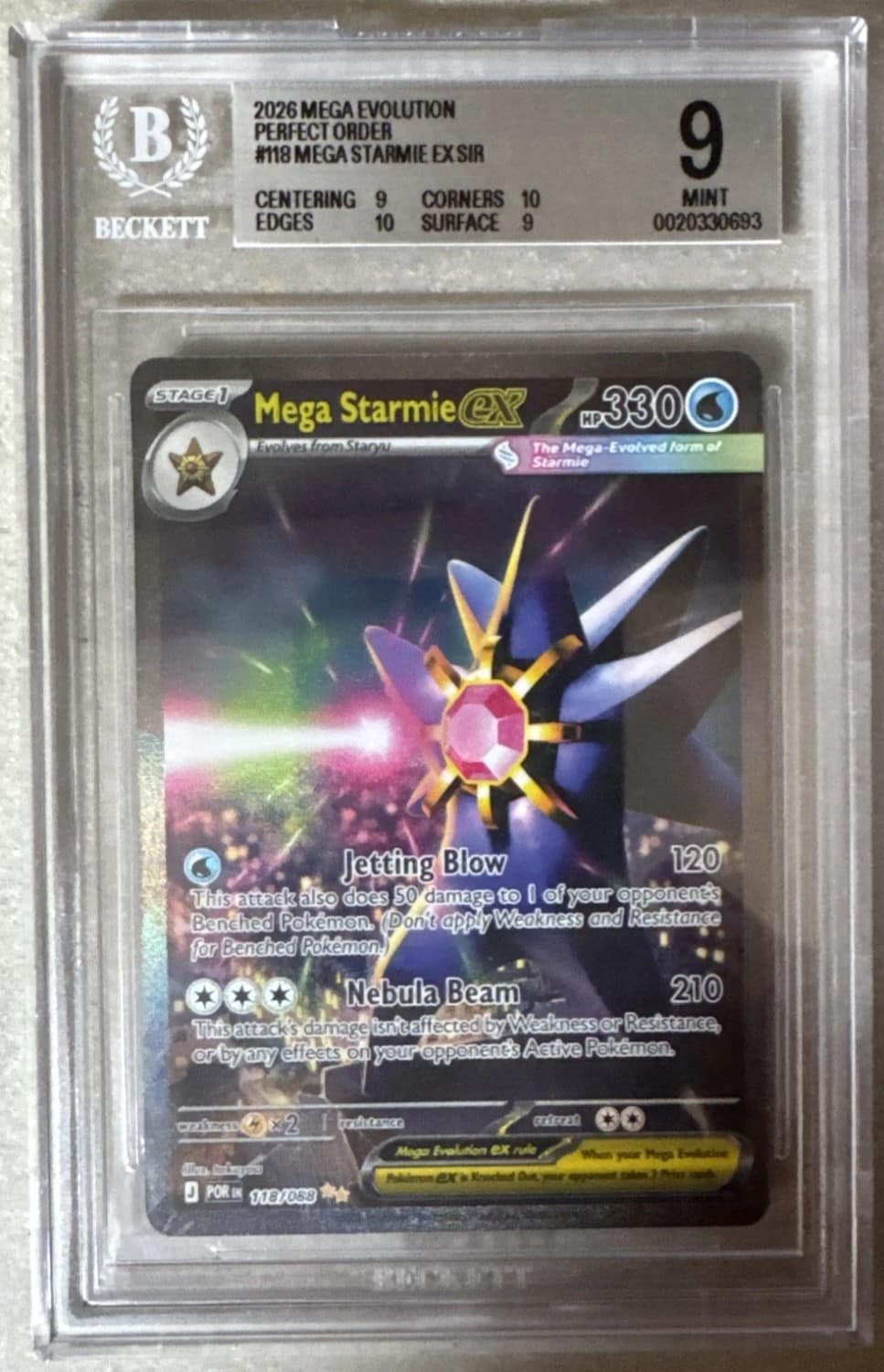 Mega Starmie Ex