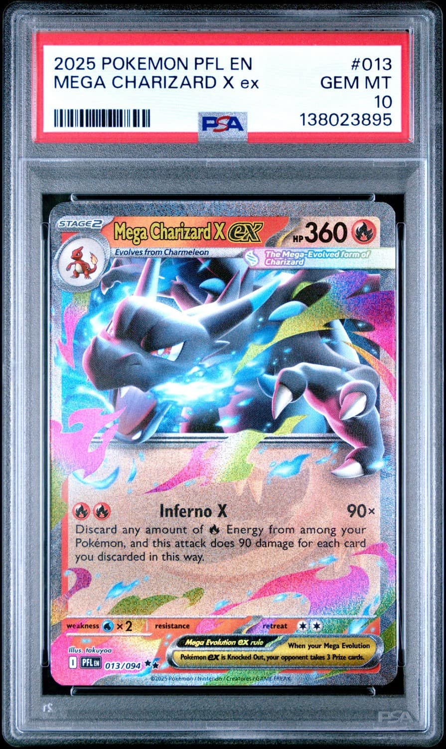 Mega Charizard X Ex