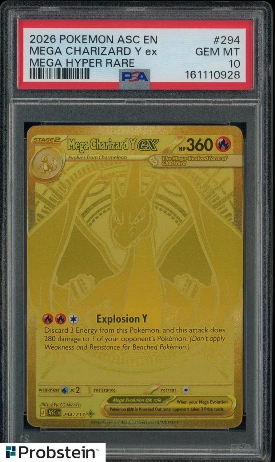 Mega Charizard Y Ex