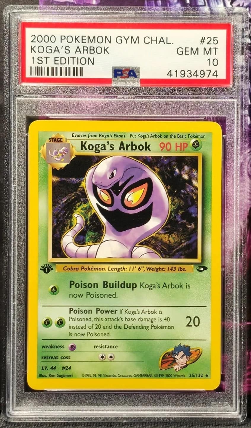 Koga'S Arbok