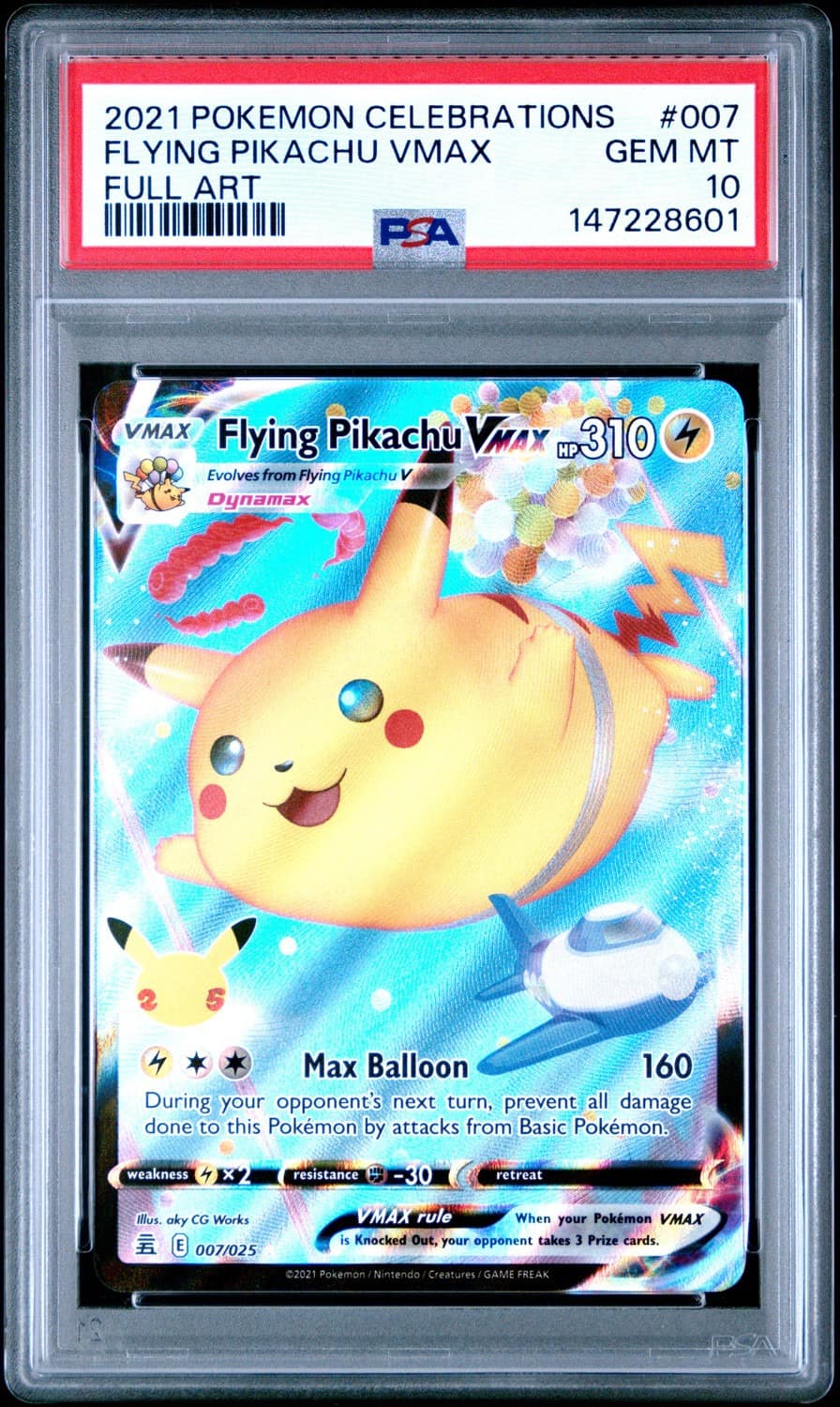 Flying Pikachu Vmax