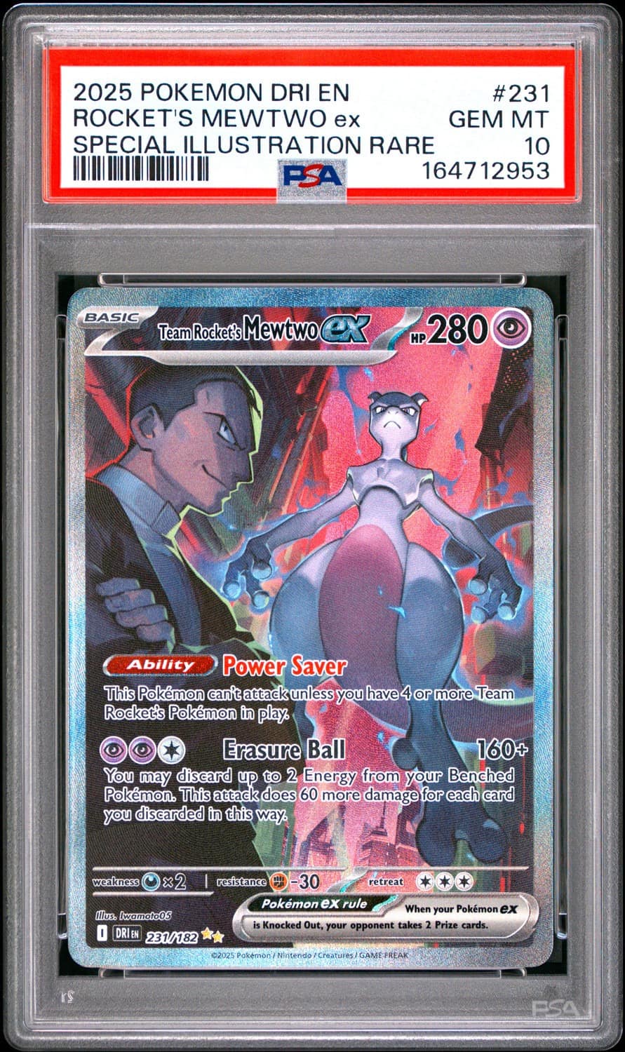 Rocket'S Mewtwo Ex