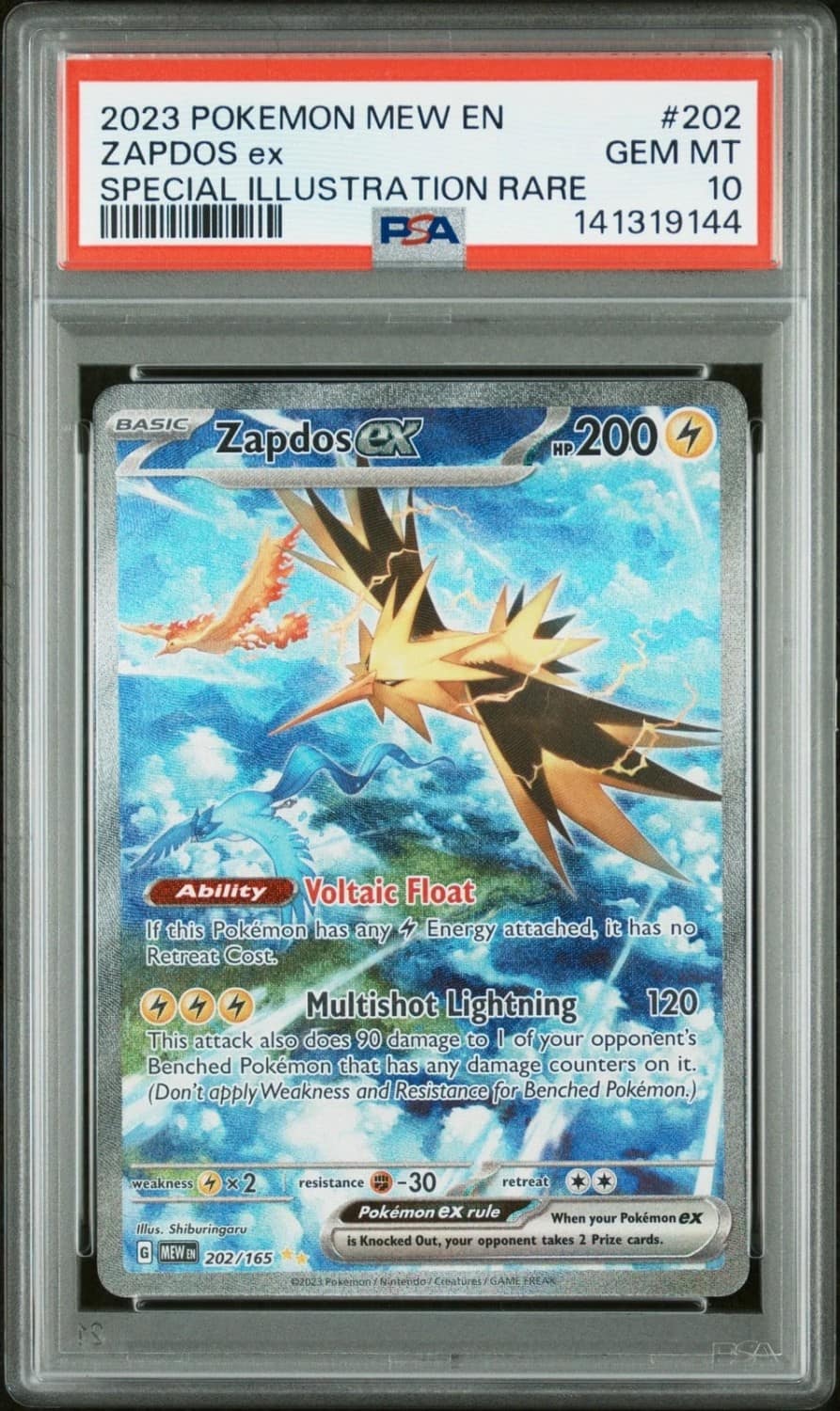 Zapdos Ex