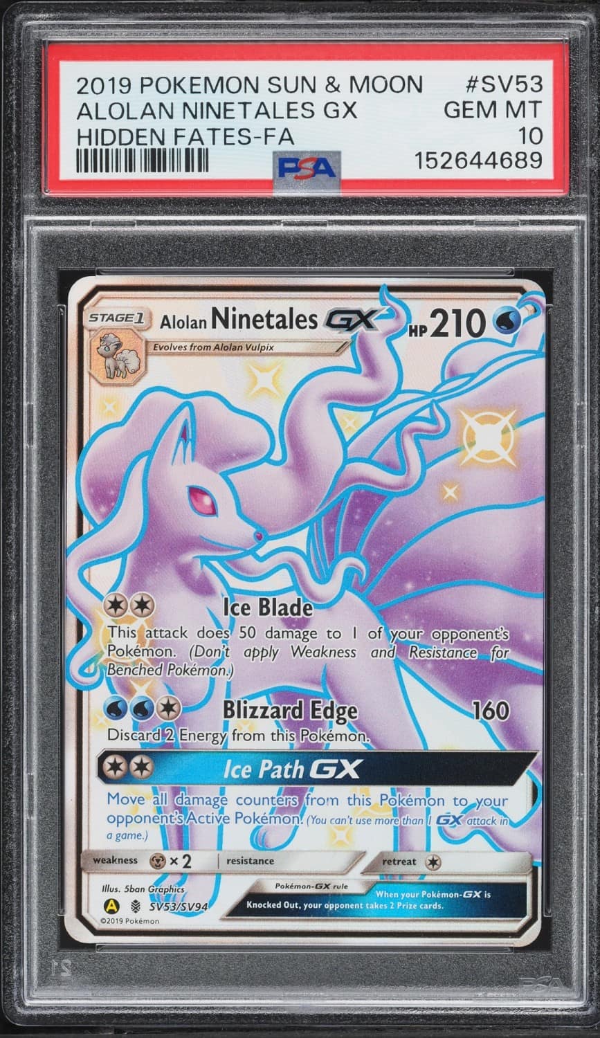 Alolan Ninetales Gx