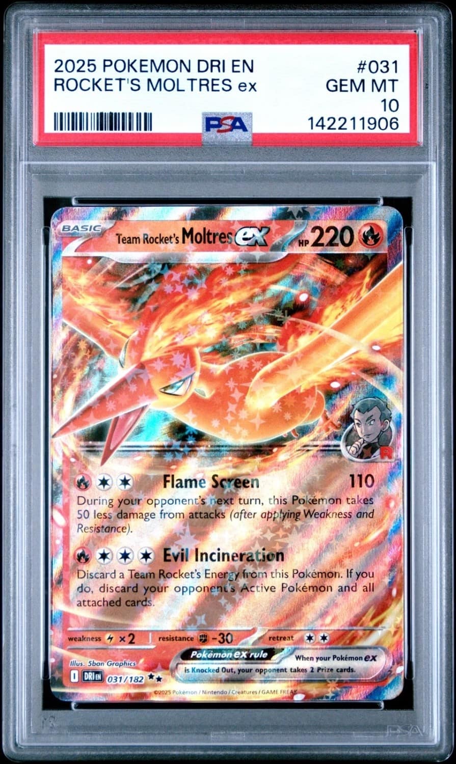 Rocket'S Moltres Ex