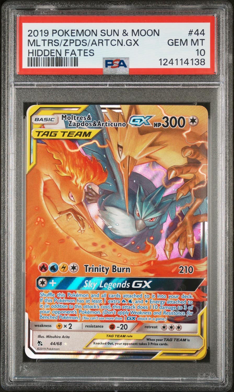Moltres & Zapdos & Articuno Gx