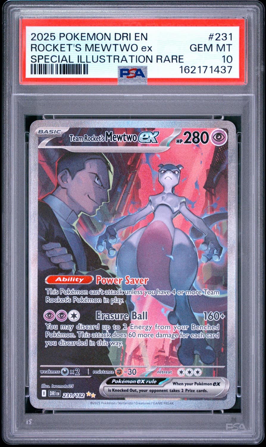 Rocket'S Mewtwo Ex
