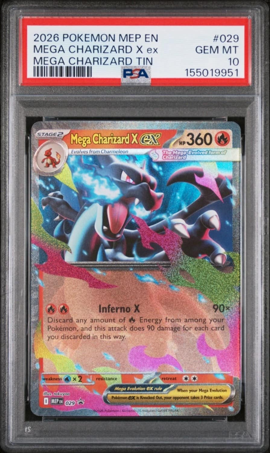 Mega Charizard X Ex