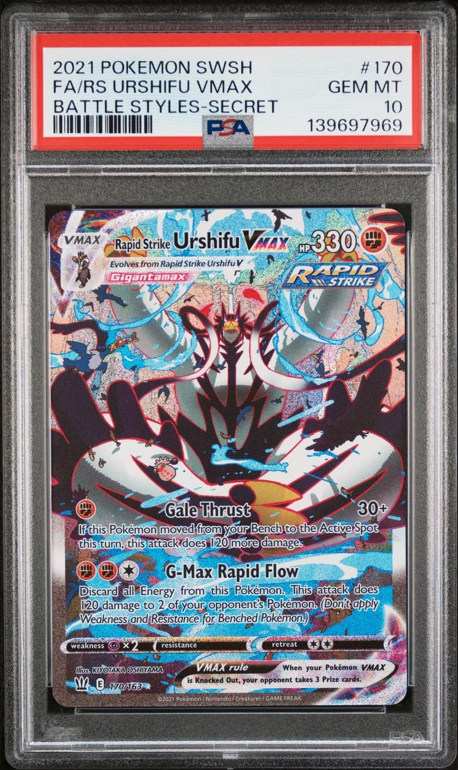 Rapid Strike Urshifu Vmax