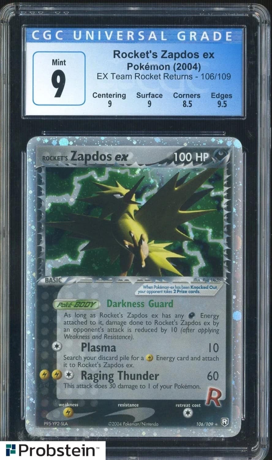 Rocket'S Zapdos Ex
