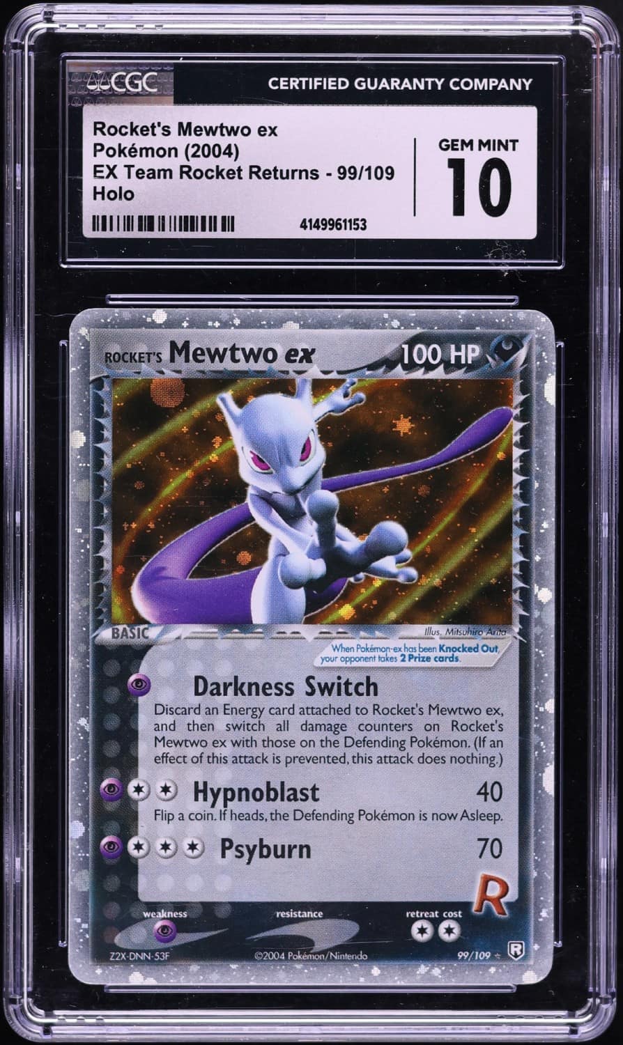 Rocket'S Mewtwo Ex