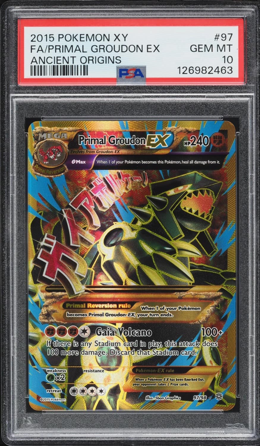 Primal Groudon Ex