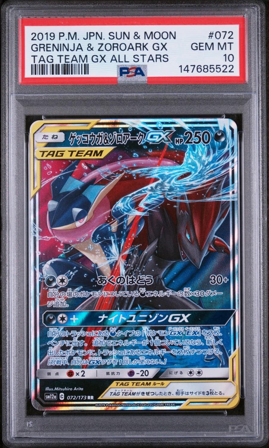 Greninja & Zoroark Gx