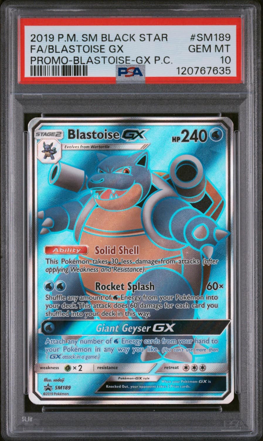 Blastoise Gx
