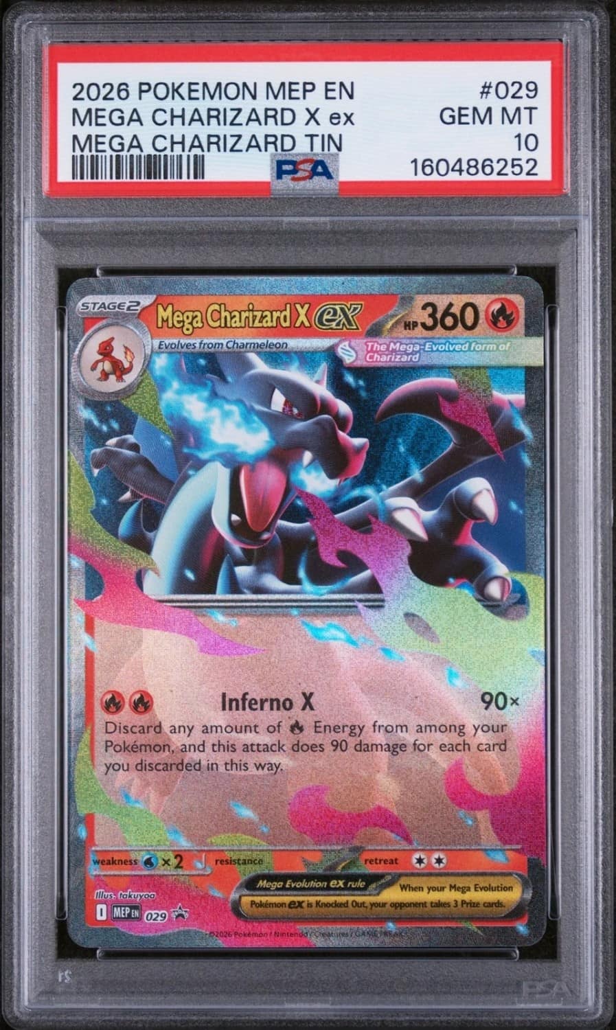 Mega Charizard X Ex