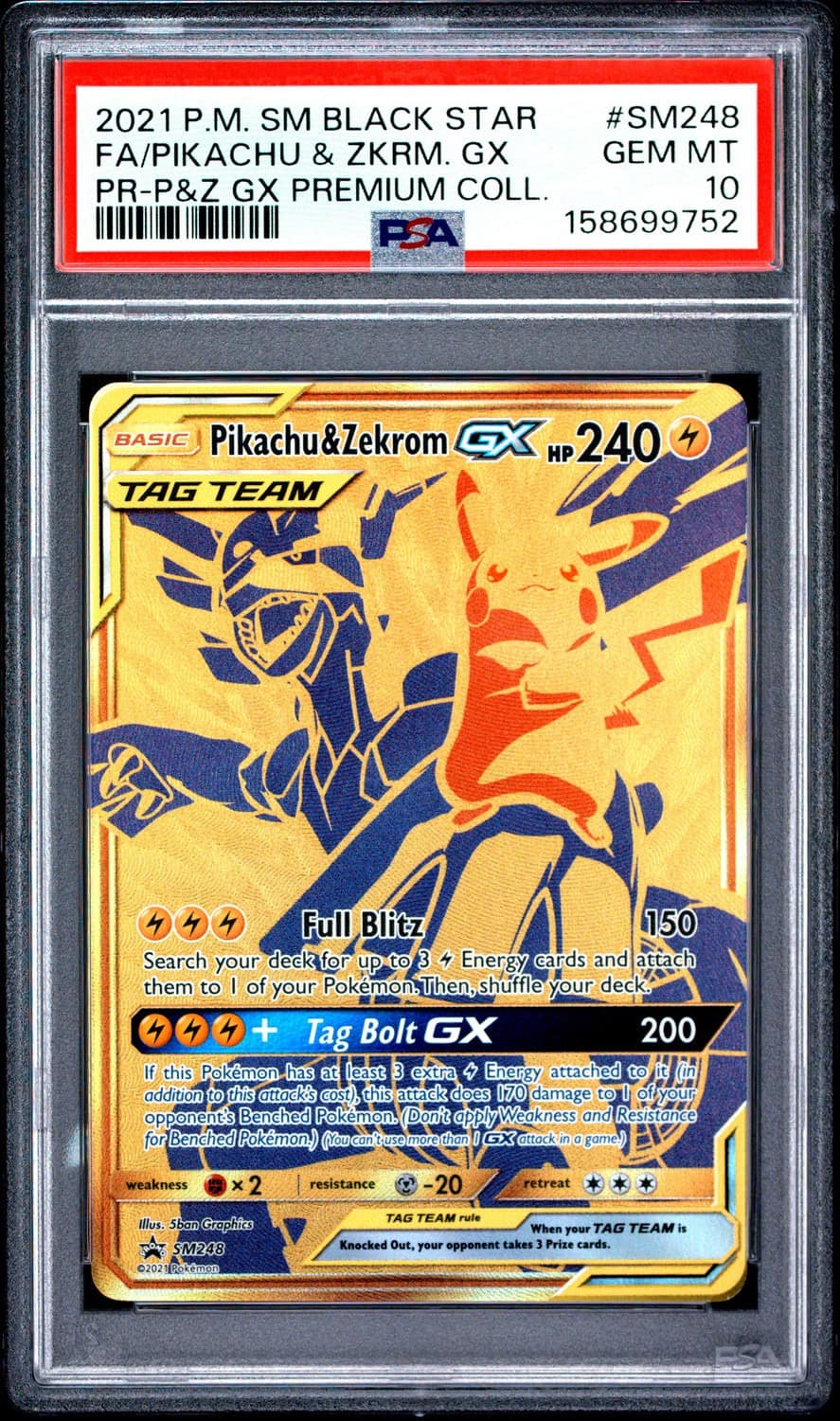 Pikachu & Zekrom Gx