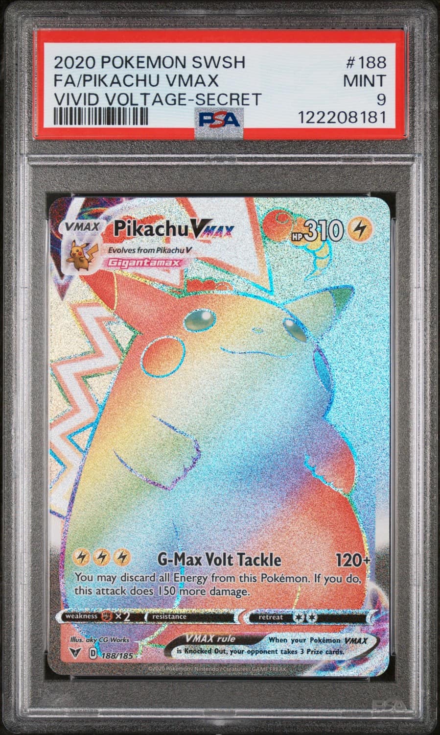 Pikachu Vmax