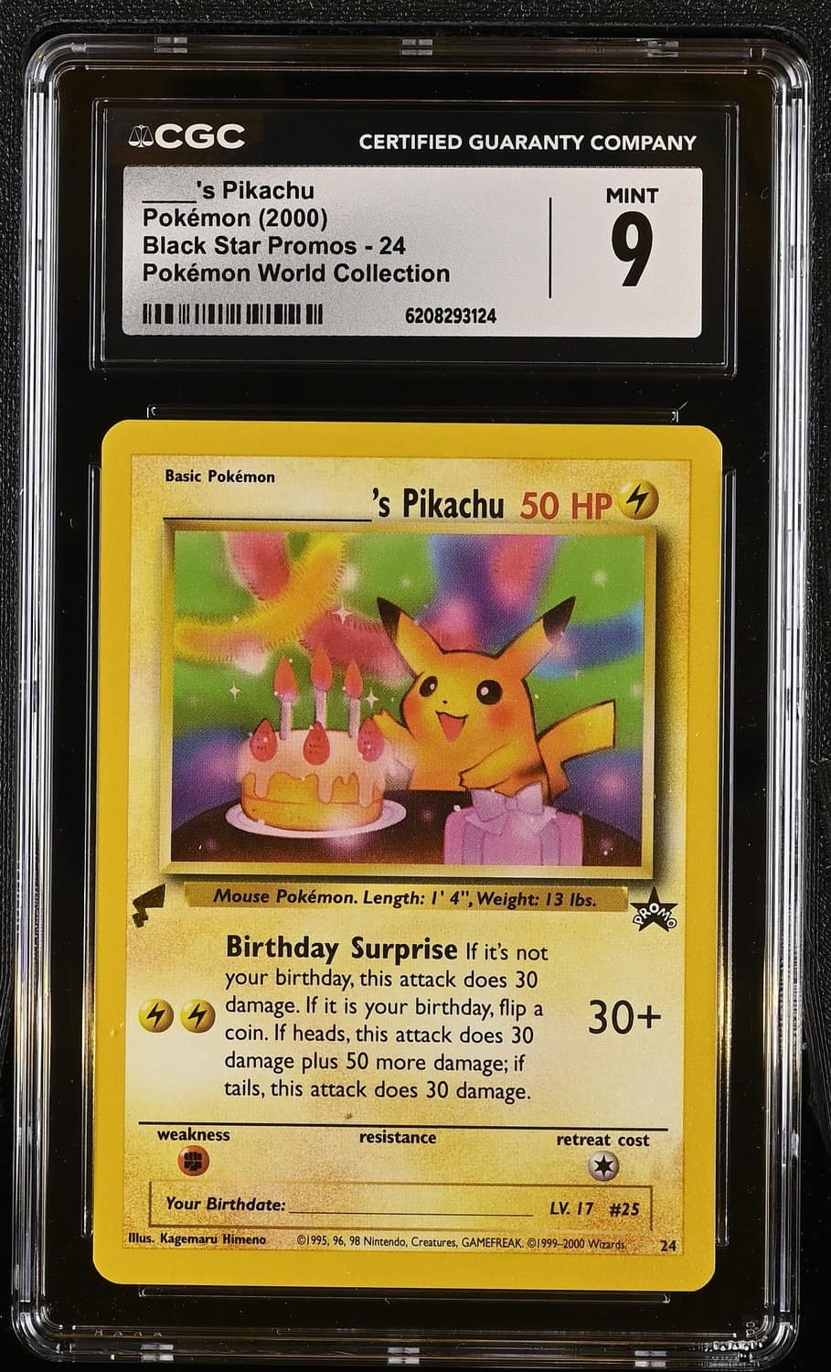 Birthday Pikachu