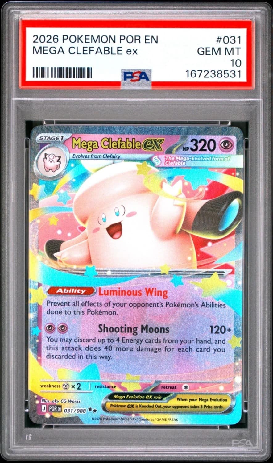 Mega Clefable Ex