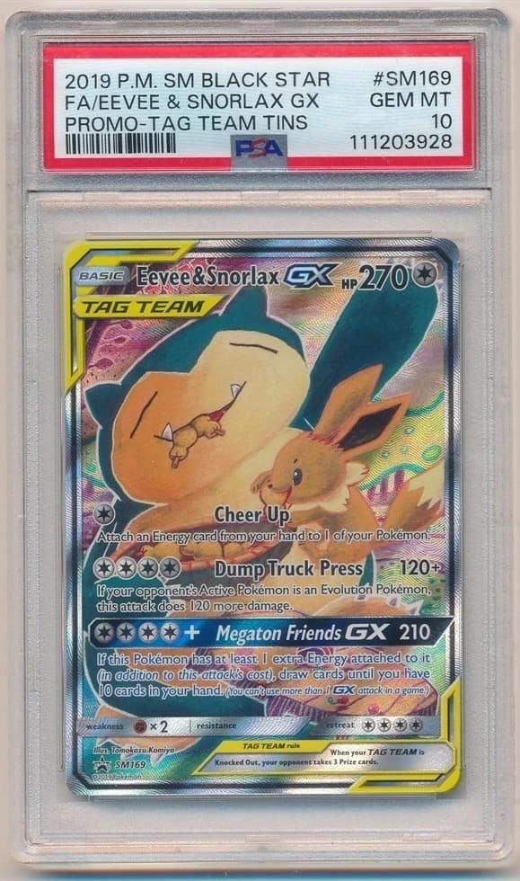 Eevee & Snorlax Gx