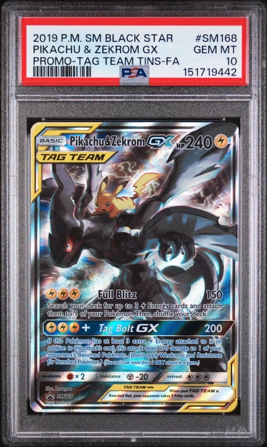 Pikachu & Zekrom Gx