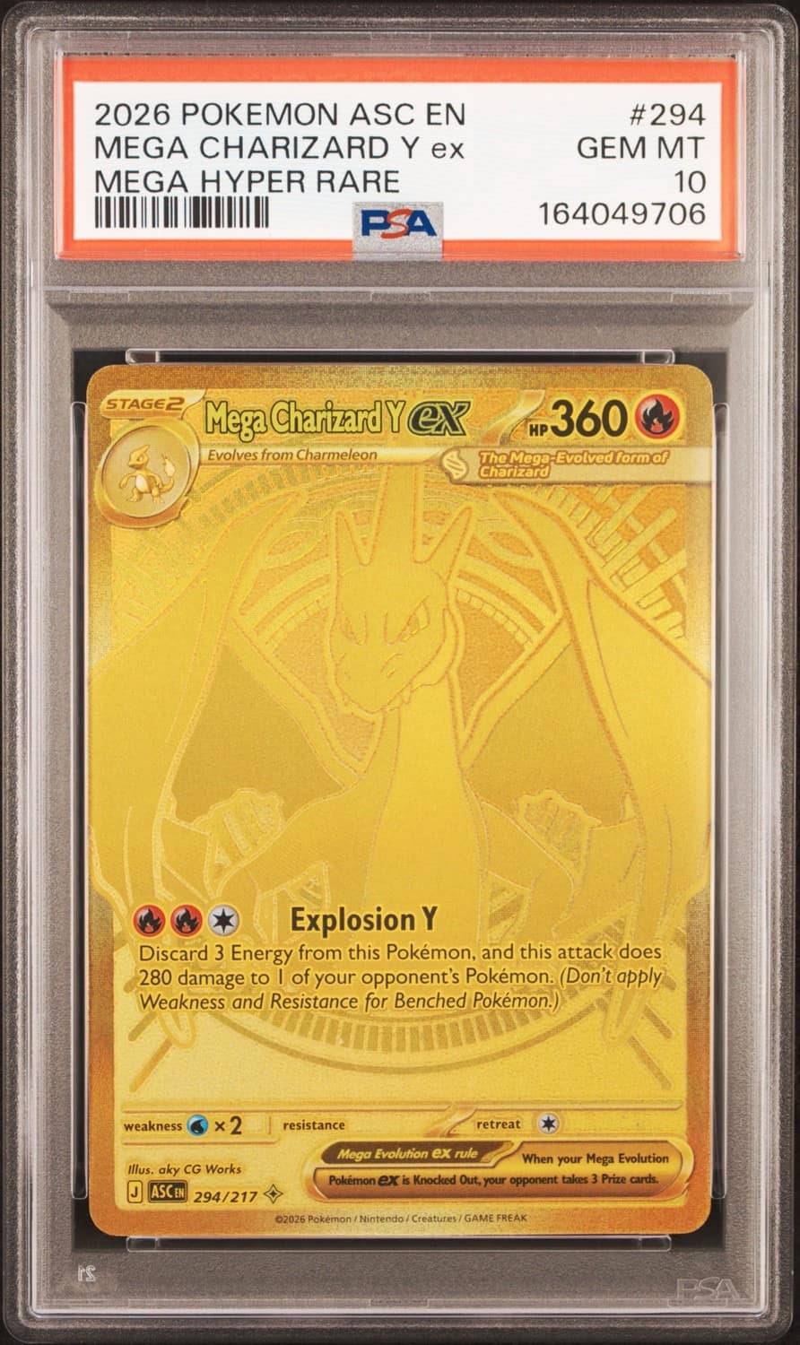 Mega Charizard Y Ex