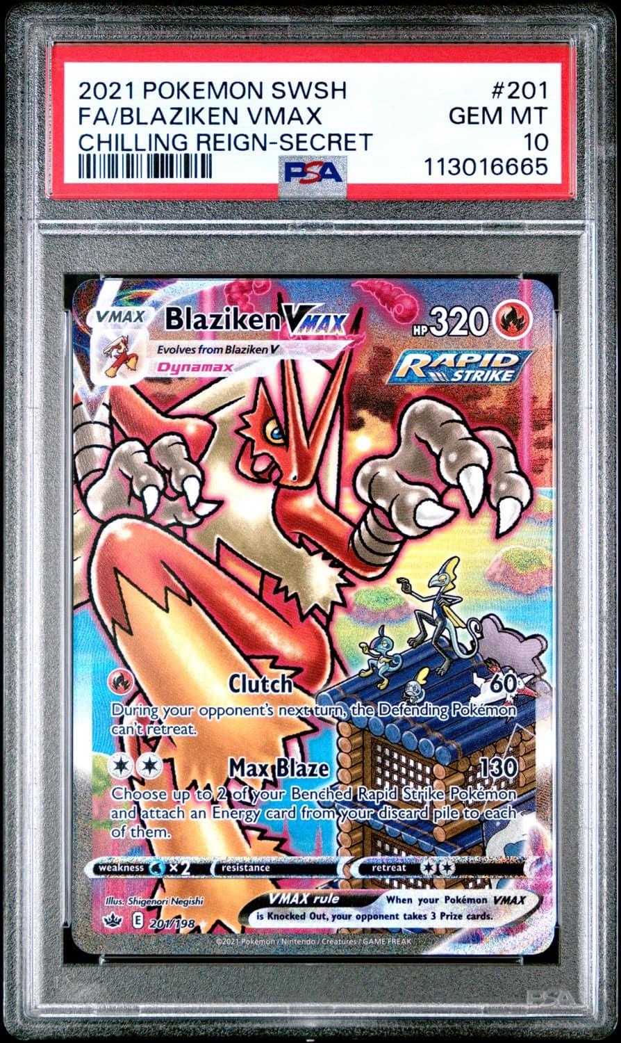 Blaziken Vmax