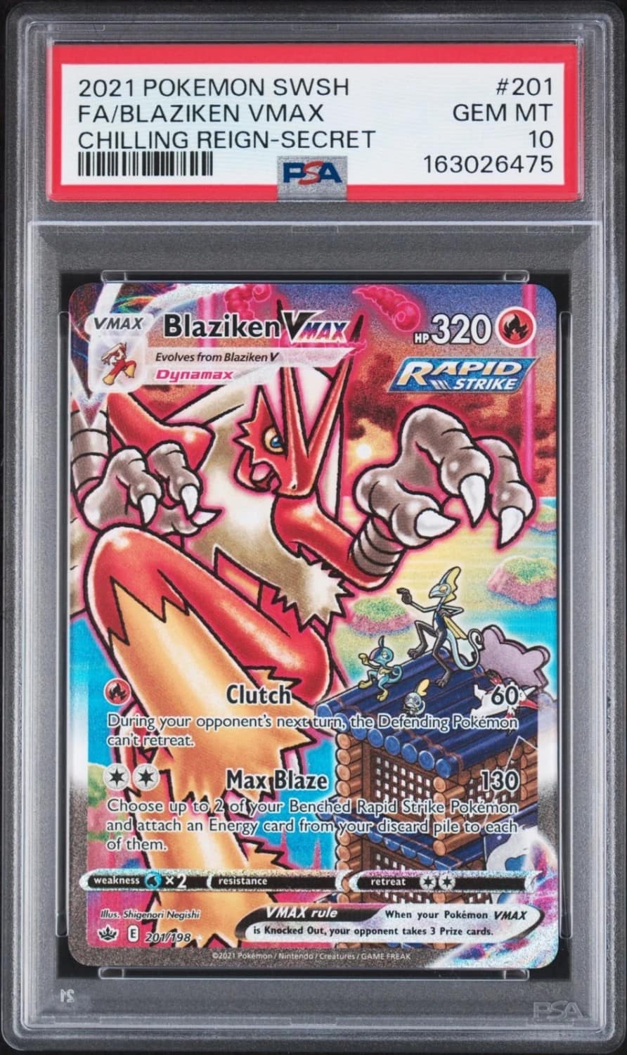 Blaziken Vmax