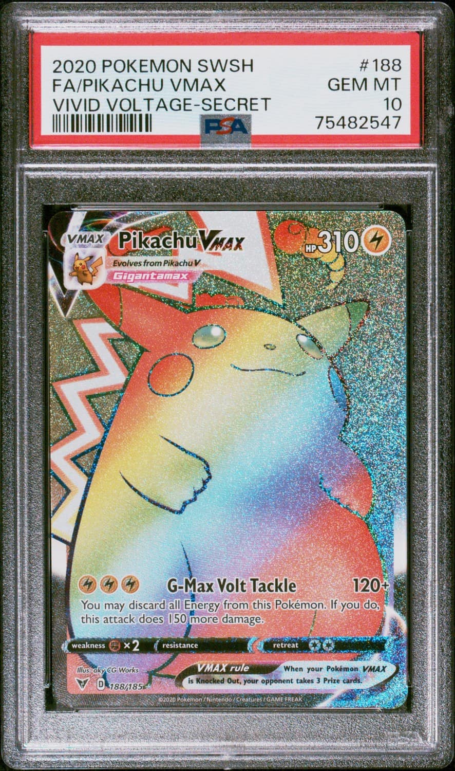 Pikachu Vmax