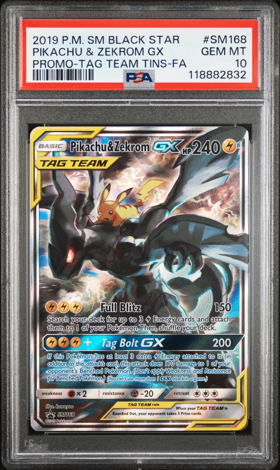 Pikachu & Zekrom Gx