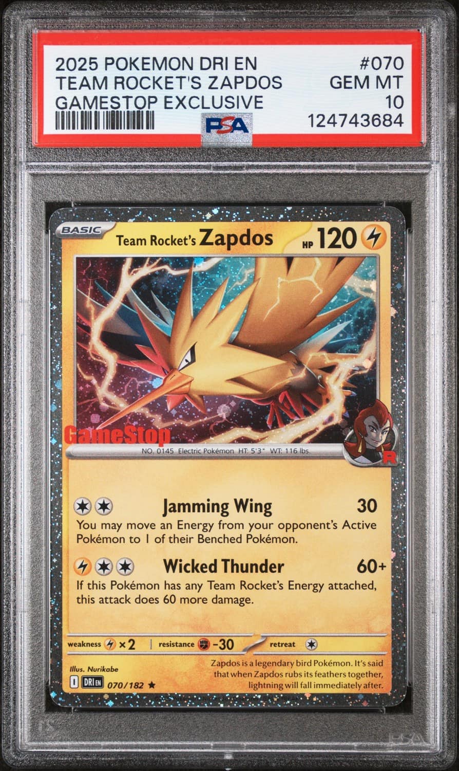Team Rocket'S Zapdos