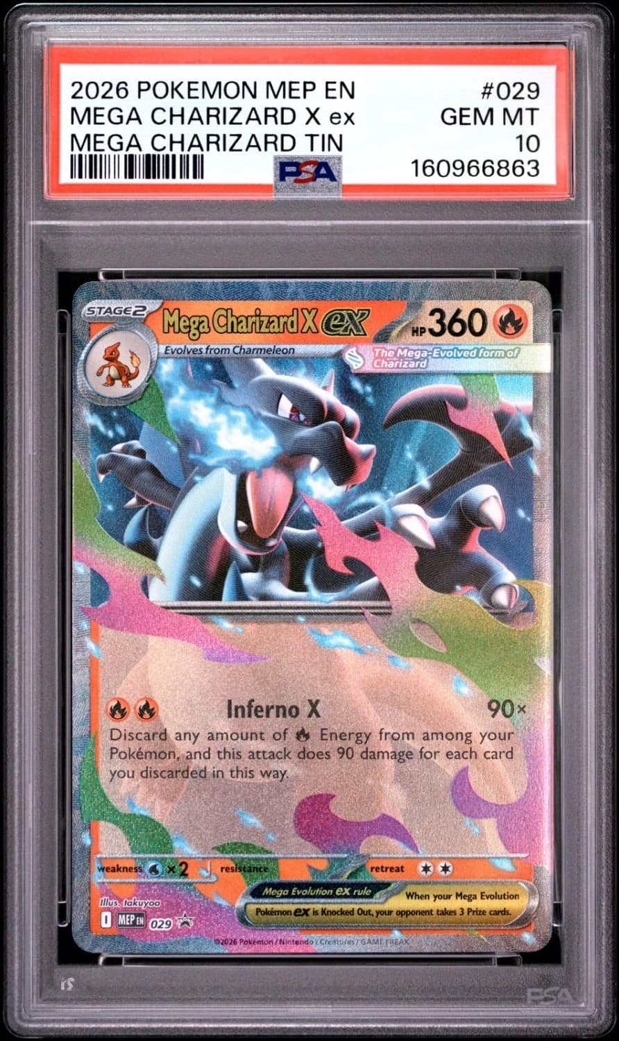 Mega Charizard X Ex