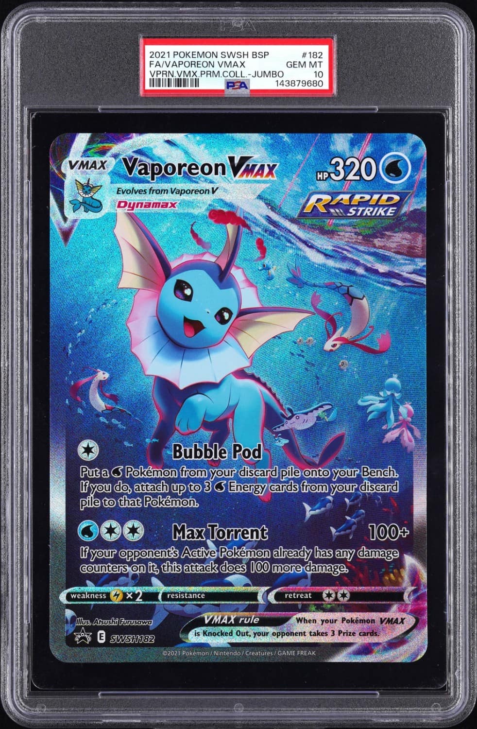 Vaporeon Vmax