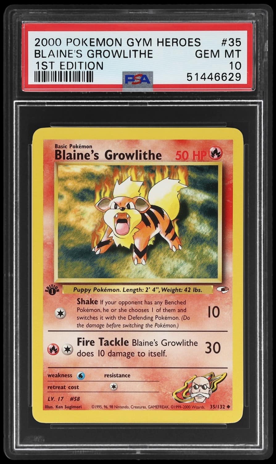 Blaine'S Growlithe