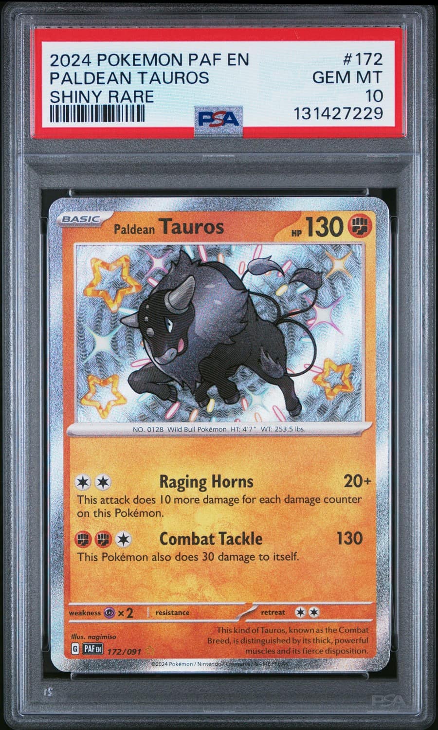 Paldean Tauros
