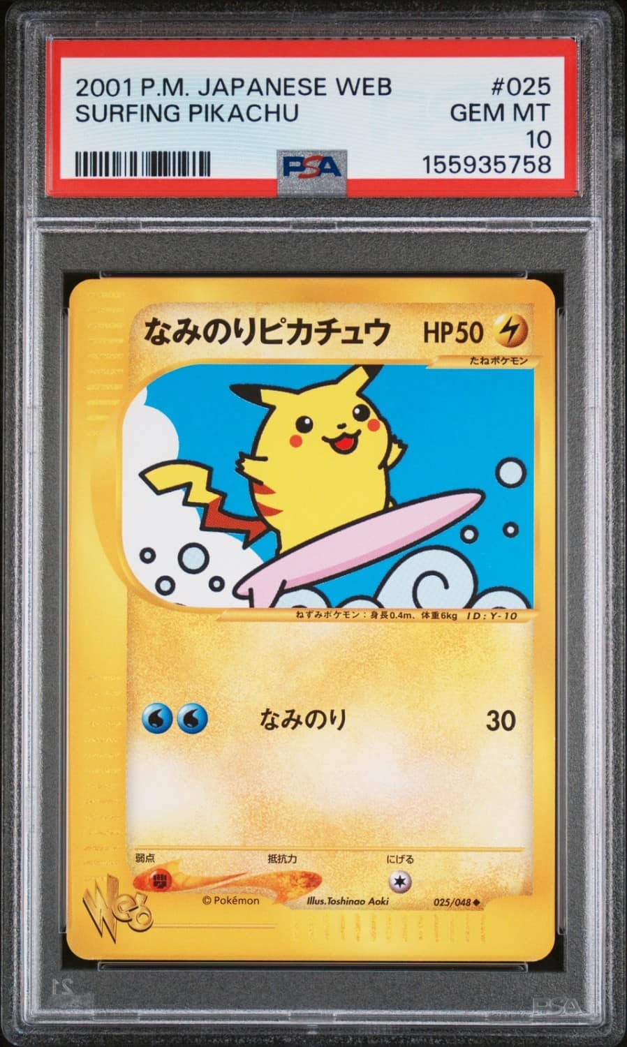 Surfing Pikachu