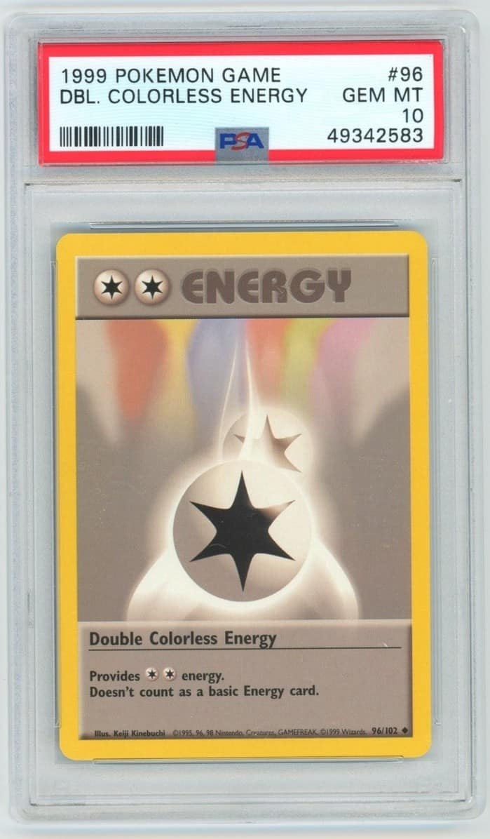 Double Colorless Energy