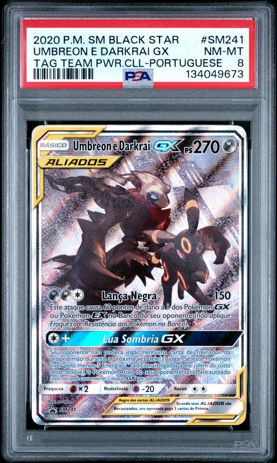 Umbreon E Darkrai Gx