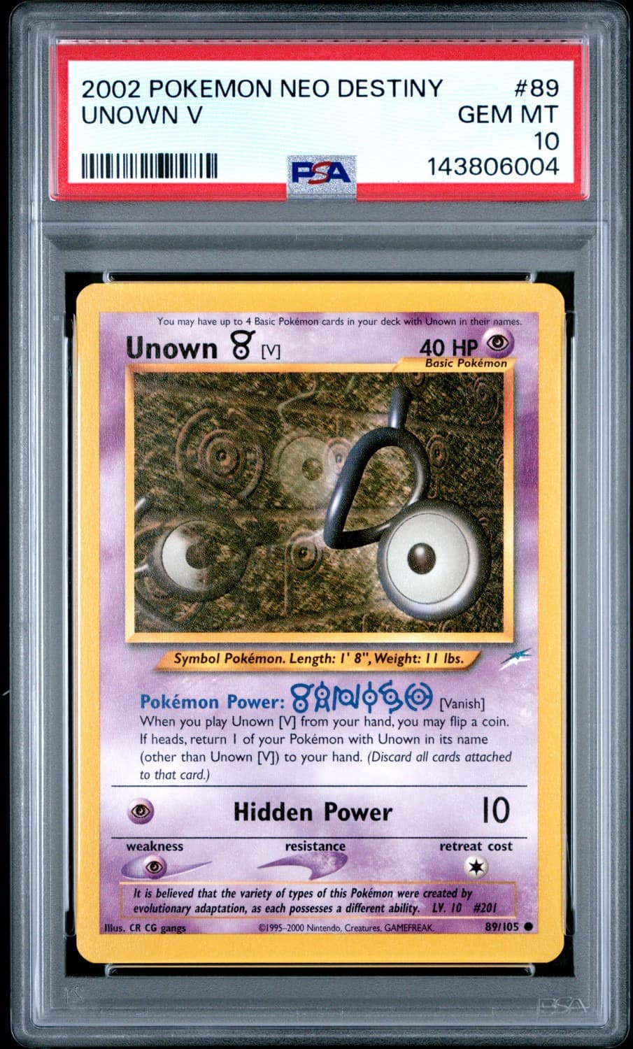 Unown V