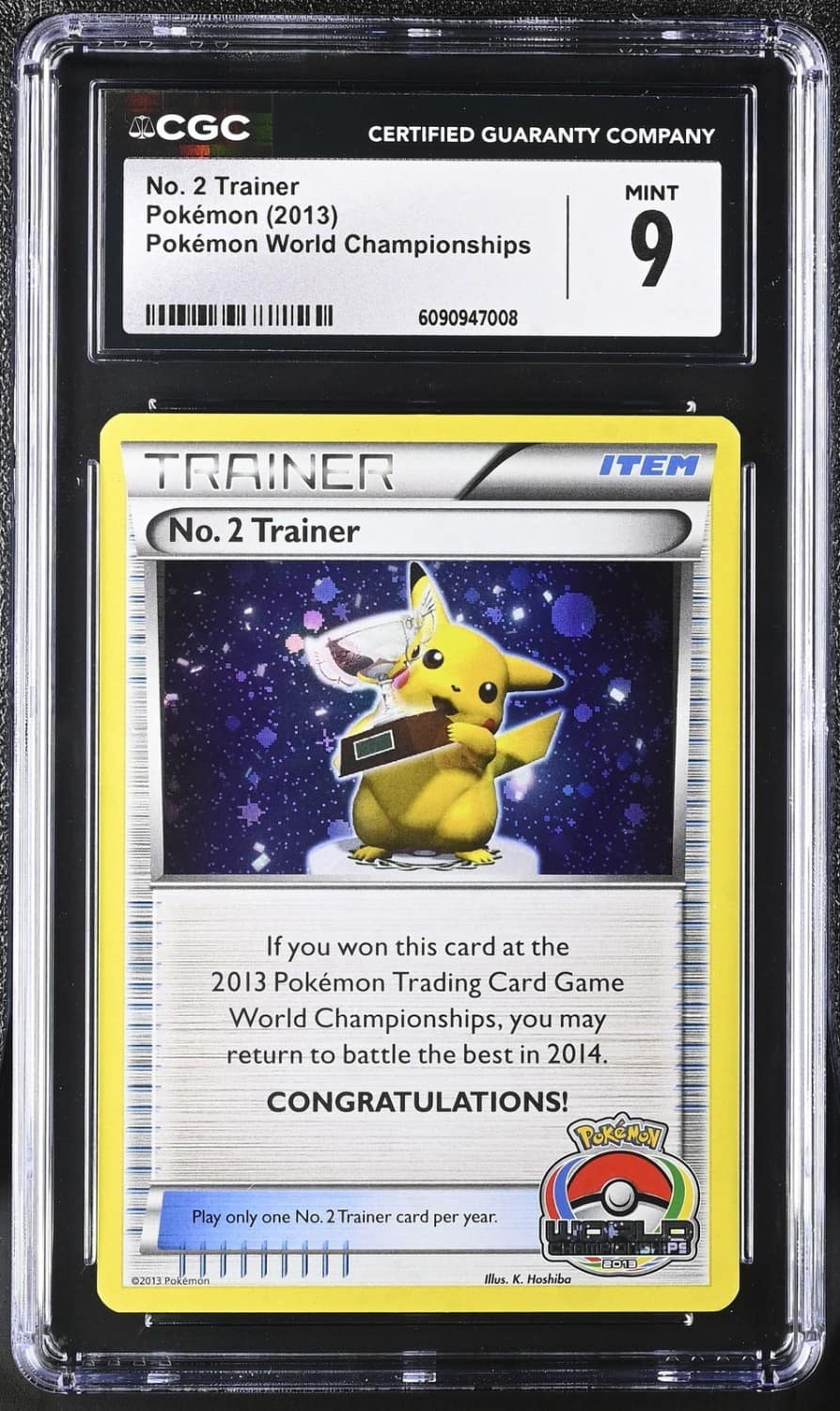 No. 2 Trainer