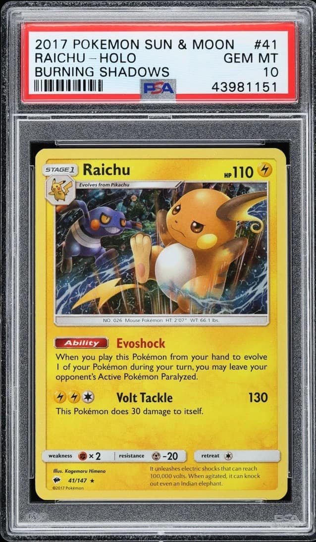 Raichu-Rev. Foil