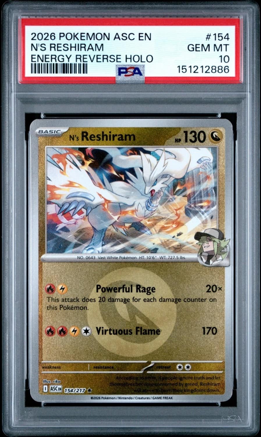 N'S Reshiram