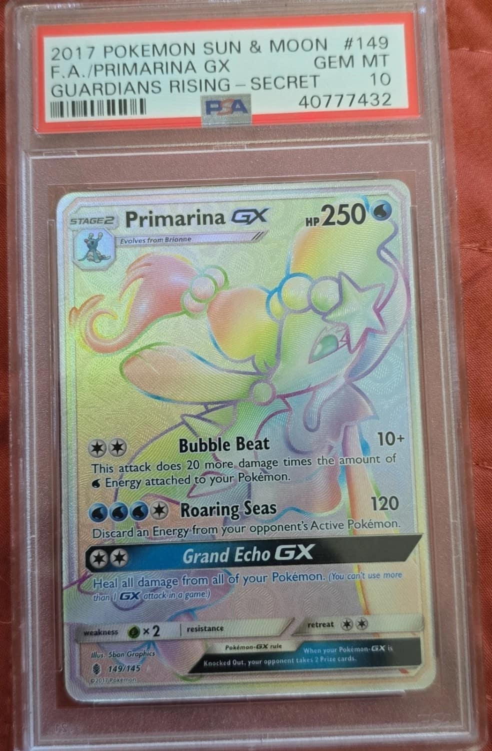Primarina Gx